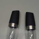 Gravity Electric Salt and Pepper Grinder Set White Elephant Gifts for Women Who Have Everything Grilling Men Kitchen Gadgets Housewarming Holiday Cooking Adults Idea Battery Operated Shakers Automatic (Black)