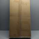 YGYQZ 53'' Tall Nightstand with Charging Station, Bedside Table with LED Lights, End Table with 4 Drawers and Storage Shelves, Night Stand with Pegboard for Bedroom, White