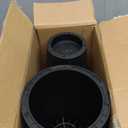 8 Pack 8 INCH Round Bed Riser/Furniture Lift Bed/Bed risers/Furniture Lifter/Table risers/Frame Risers Create Under Bed Storage Heavy Duty for Furniture Height Adjustment Round Black (8 Pack, 8 Inch)