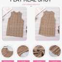 Dokotoo Womens Casual Sleeveless Shirts Halter Neck Leopard Print Tank Top and Blouses (M)