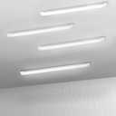 4-Pack 3FT LED Batten, Close to Ceiling Light fixtures, 30W, Ultra-Thin Day Light, 4000K, IP20, LED Ceiling Light for Garage, Stores, Warehouse, Office, Corridor, supermarkets, etc