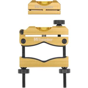 Wheeler Engineering Professional Reticle Leveling System with Heavy-Duty Construction, Universal Design and Storage Case for Gunsmithing and Maintenance, Bronze/Black