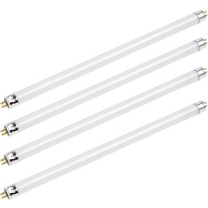 Pack of 4 F8T5/WW 8W T5 12" Daylight White 3000k Fluorescent Light Bulb 20,000hr