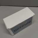 Toothbrush Holder with Anti-Slip, Plastic Detachable for Easy Cleaning Multi-Functional Storage, Large Electric Toothbrush and Toothpaste Organizer Caddy for Bathroom Vanity, Sink, Countertop (Blue)