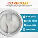 AROMA CoreCoat Rice Cooker with Pop-Up Food Steaming Basket (4 Cups Cooked, 2 Cups Uncooked, 1 Qt) (Lilac)