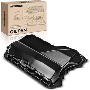 A-Premium Lower Engine Oil Pan Sump with Drain Plug Compatible with Volkswagen Jetta 2005-2018, Passat 2012-2018, Golf 2010-2014, Beetle 2006-2019, Rabbit 2006-2009, Golf SportWagen, 2.5L