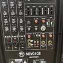 NBVOICE Professional Portable All-in-One Integrated 2-Way PA System Fixed Setup, Suitcase Design w/ 8-Channel Mixer, 2 Speaker Stands, Bluetooth, Mic for Performances, Presentations