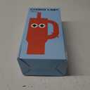 CHAKO LAB BaWang Insulated Stainless Steel Tumbler | Tumbler with Handle and Straw 33oz | Cup Holder Friendly for Travel | Leakproof Water Bottle | BPA-Free | 316 stainless steel liner| pinkblue