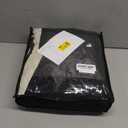 XINEAGE Water Resistant Recliner Cover, 2 Seat Loveseat Covers with Pockets, Quilted Thick Protector Cover for Dog Pets with Non Slip Backing and Strap (Loveseat, Black)