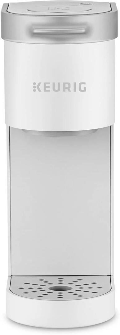 Keurig K-Mini Single Serve Coffee Maker with 6-12Oz Cup Sizes, Quick Brewing, and Removable Drip Tray (Stone)