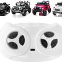 JR1602FCC 2.4Ghz Bluetooth Remote Control for Power Wheels,Remote Transmitter Control Box Kit for Kids Ride On Toys Car Turck SUV ATV Replacement Parts
