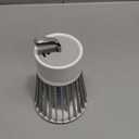 Bug Zapper Indoor, Portable Mosquito Zappers Killer, USB Power & Rechargeable Electric Fly Swatter Zapper, Mosquito Repellent Outdoor Patio, Flying Trap for Home Camping, Lightweight, Satety Gird, White 