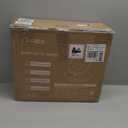 LAREX Baby Swing Infant Swing Electric Toddler Baby Rocker Portable for Newborn Boy Girl, 5 Sway Speeds with Remote Control, 10 Preset Melodies and Bluetooth, 0-6 Months Max 20 Lbs (Black)