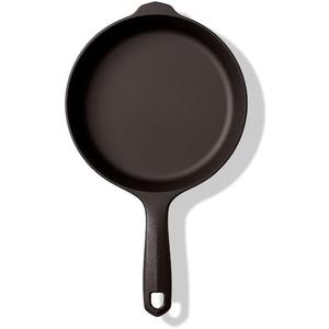 Field Company 6.75-Inch Cast Iron Skillet  Pre-Seasoned Small Frying Pan for Eggs, Single Servings & Everyday Prep, Lighter & Easy to Handle, Smooth, Made in USA (No.4, 1 Serving)