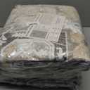 Boho Washable Area Rug 5x7, Spill-Proof Surface, Non-Slip Backin,Low Pile Faux Wool Large Printed Rugs for Living Room,Bedroom, Dining Room, Kitchen Floor, Small Office(Beige, 5x7)