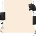 Cream Photo Backdrop for Photoshoot Cream Background for Photography Photo Backdrop Curtain for Party 10 x 10 FT