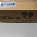 Propane Tank Heater Attachment, Propane Tank Top Heater, 30,000 BTU Portable Outdoor for Patio, Camping & Garage  with 3 Heat Levels & 90 Adjustable Head