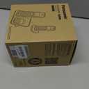 Panasonic Cordless Phone with Answering Machine, Advanced Call Block, Bilingual Caller ID and High-Contrast Display, Expandable System with 2 Handset Cordless Telephones - KX-TGD832M (Metallic Black)