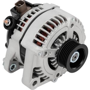 SCITOO Alternator Fits for Toyota Camry 2004-2006 3.0L 3.3L,for Highlander 2004-2007 3.3L,Solara 04-08 3.3L & for Lexus ES330/RX330 04-06 3.3L- 12V 100Amp CW 6-Groove, OE# 11032 11033
