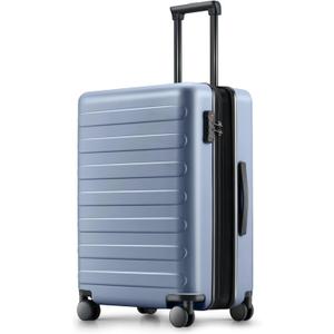 NINETYGO Carry On Luggage 22x14x9 Airline Approved, 20 Inch Luggage with Smooth Spinner Wheels, Expandable, Hard Shell PC Suitcase, Lightweight Travel Luggage, TSA Approved (Shadow, Rhine Max)