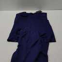 SAMPEEL Two Piece Sets for Women Summer Outfits Lounge Sets Mock Neck Tops Wide Leg Crop Pants Vacation Travel Outfits (Large, Dark Blue)