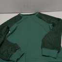 LOMON Long Sleeve Shirts for Women Dressy Casual Crewneck Cable Knit Sleeve Sweaters Lightweight Pullover Tunic Tops S