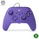 PowerA Wired Controller for Xbox Series X|S - Violet, gamepad, video game/gaming controller, works with Xbox One, Officially Licensed