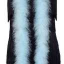 2 Yards 20g Fluffy Marabou Feather Boa for DIY Craft Sewing Trim Home Wedding Party Decoration-Light Blue