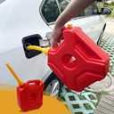 33 Pcs Gas Can Spout Replacement Kit,Gas Can Spout Replacement Fits 5 Gallon Gasoline Cans,with Flexible Nozzles,Screw Collar Gas Caps for Fuel Transfer Tanks (Yellow -4 Kit)