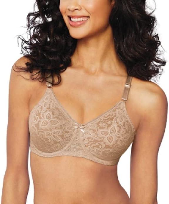 Bali Women's N Smooth Stretch Lace Underwire Bra Df3432 (40D)