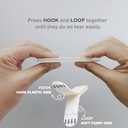 28-Pairs(56 Strips) Large Picture Hanging Strips Heavy Duty, Picture Hanging Kit, Hang Pictures on Wall Without Nails, No Hole Picture Hangers, Removable Adhesive Strips for Frame Hanging