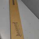 AMBIRD Coat Rack Wall Mount, 35 Inch Extra Long Wall Hooks with Hanging, Wooden Shelf with 7 Metal Hooks 2 Side Hooks, Wall Key Holder with Shelf in Entryway, Kitchen, Bathroom, Living Room, Bedroom