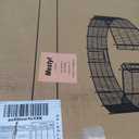 mestyl Dog Playpen, 40" Height 16 Panels Outdoor Pet Play Pen, Big Dog Exercise Play Pen for Large/Medium/Small Dogs, Foldable Puppy Pen for Indoor, Camping, RV, Anti-Rust Paint Finish, Quick Install
