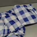 Picnic Table Cover with Bench Covers and Bag, Camping Table Camping Essentials Cover with Elastic Edges (Blue)