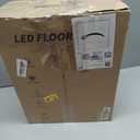 36W LED Tree Floor Lamp, Modern Dimmable Standing Lamp with Remote & Touch Control, 4 Color Temperatures, 3 Rotatable LED Light Floor Lamps for Living Room, Bedroom, Office (Black)