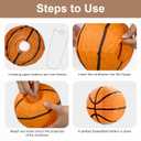 Sports Birthday Party Decorations, 8 Pcs Paper Lanterns Set - Baseball, Basketball, Football, Soccer Ball Themed Hanging Ornaments for Ceiling, Centerpieces, Ball Party Decor (8 Inch)