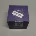 2026 Desk Calendar Wood Dodecahedron, DnD Gifts for Men, Funny Office Gifts for Coworkers, Unique Mens Desk Accessories, New Year Gift Ideas for Boss Male, Employee, White Elephant Exchange