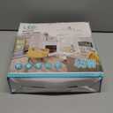 Light Socket Fan with Remote 12, Screw in Socket Fan Light with Dimmable Brightness and Color Temp, Socket Modern Flush Mount Low Profile Ceiling Fan for Bedroom, Small Living Room, Kitchen