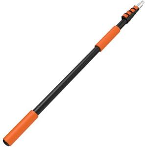 TAIMIGOO Telescopic Extension Pole, Multi-Purpose Telescoping Pole with Flip-Lock Design, 3-12FT Aluminum Extendable Pole for Painting, Dusting, dirty