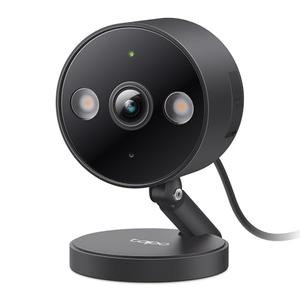 Tapo 2K+ Indoor/Outdoor Wired Security Camera - Person/Pet/Vehicle Detection, Baby Monitoring, Color Night Vision, IP66 Weather Resistant, Subscription-Free Local Storage or Optional Cloud, C121