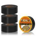 Butyl Joist Tape for Decking 2''50', 4 Rolls Weather-Resistant Deck Joist Tape 2 inch, Waterproof and Anti-Corrosion Joists Deck Tape, Self-Adhesive Flashing Joists Tape for Wood Decks Beams Roof