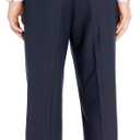 Palm Beach Men's Expander Pleat Dress Pant (30, Navy)