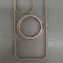 TORRAS 360Rotatable Magnetic for iPhone 16 Pro Case 6.3 inch, Fit for MagSafe 16 Pro Phone Case, 16FT Military Grade Shockproof, Flush Stand Ring, Translucent Slim Protective Ostand, Desert Titanium