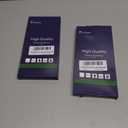 2 x Ferilinso [Auto Dust Install] 3 Pack Screen Protector for iPhone 16 Pro Max [Phone Case fit], 3 Tempered Glass Camera Lens Protector Accessories for Apple