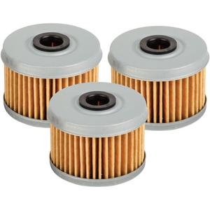 Tusk First Line Oil Filter 3Pack  High-Flow Premium Replacement for High-Performance 4Stroke Engines Compatible with Honda CRF250F 2019-2025/TRX 400EX 1999-2008/Pioneer 520 2021-2026