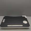 23" Foldable Lap Desk for Laptop Writing w/Cup Holder Black