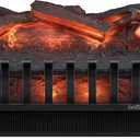 Duraflame Electric Log Set 400 Sq Ft Heater, Faux Logs Insert with Lifelike Flames for Existing Fireplaces, Remote Control Included