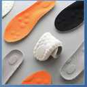 2 Pairs Cloud Insoles for Men Women,4D Cloud Technology InsoleSuper Soft Comfort Insoles,U-Shape Memory Foam Inserts, Shock Absorption, (Green, Men: 8-11.5 )