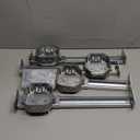 Therwen 4 Pieces Adjustable Fan Electrical Box Brace for Ceiling Fans and Light Fixtures Ceiling Fan Mounting Bracket, 14.2 Inches in Length