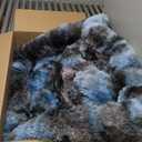 Jungolica Pet Calming Dog Bed X-Large 41" - Ultra Soft Donut Shape Pet Bed for Medium and Large Dogs, Fluffy Plush Anti-Anxiety Bed with Removable Washable Cover, Cozy Self Warming, Anti-Slip Bottom